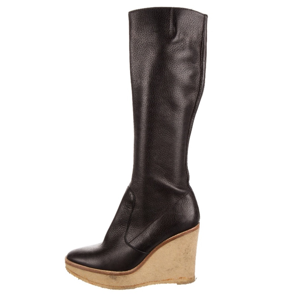 Yves Saint Laurent Leather Boots